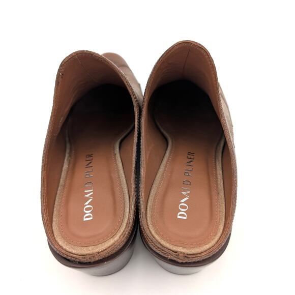 Donald Pliner Mindy Distressed Suede Western Mules Women's Size US6M EU37 - Picture 5 of 13